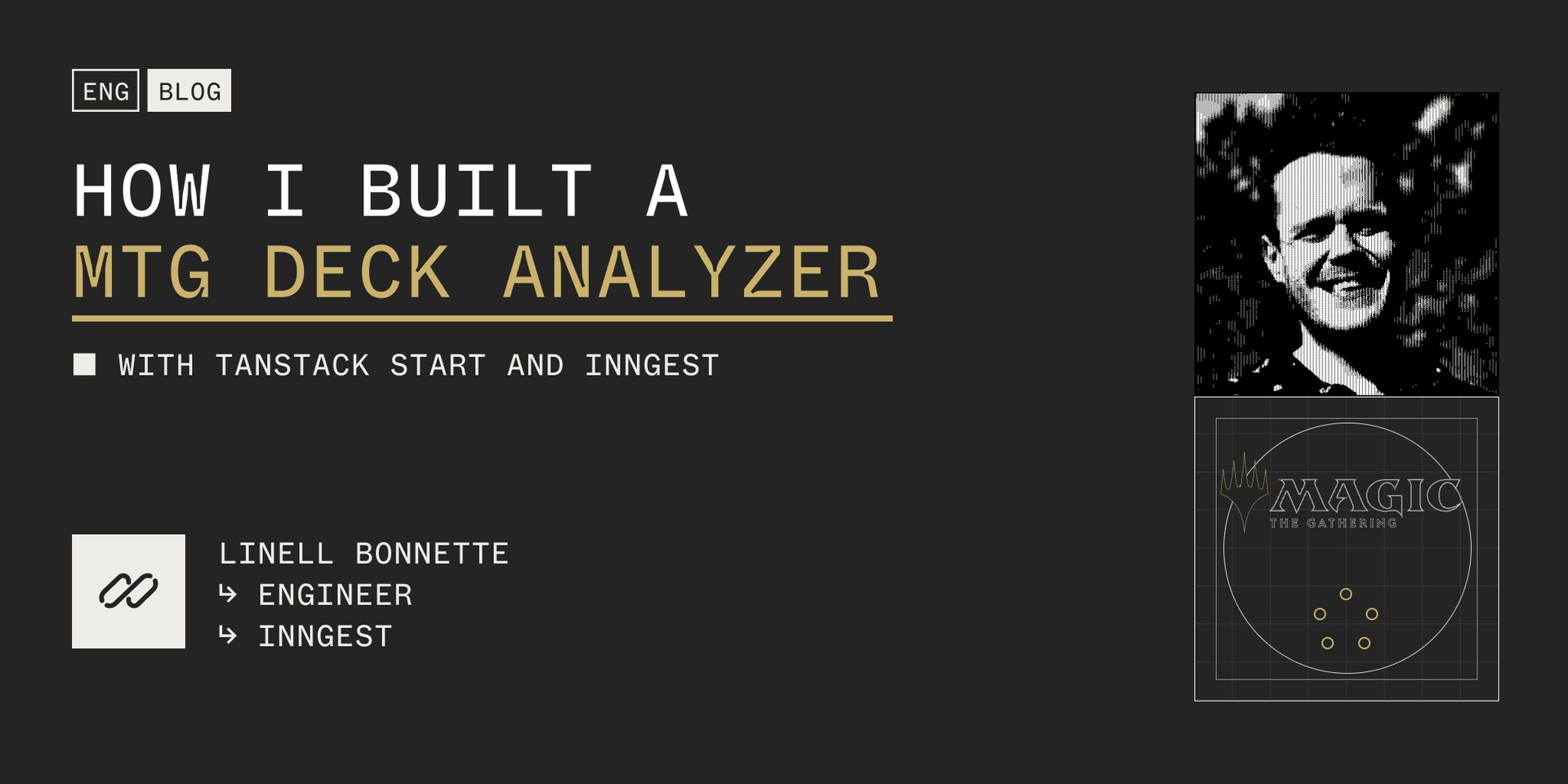 Featured image for How I Built an MTG Deck Analyzer with TanStack Start and Inngest blog post