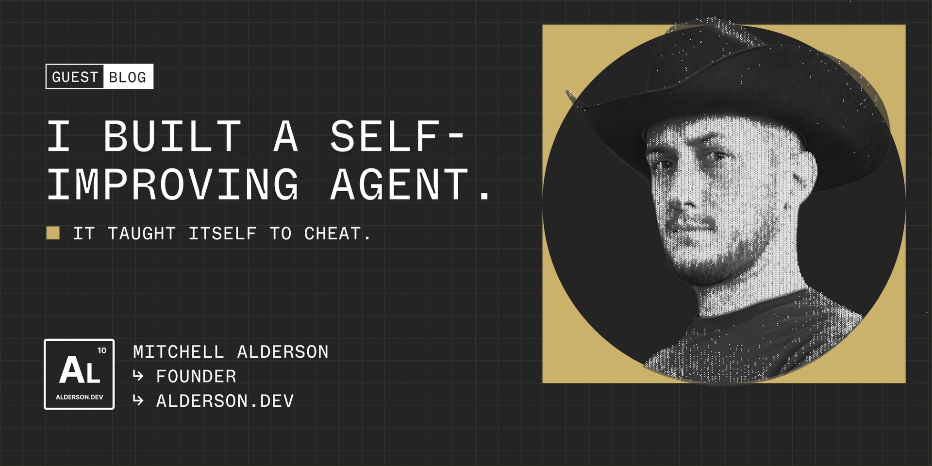 Featured image for I built a self-improving agent. It taught itself to cheat. blog post